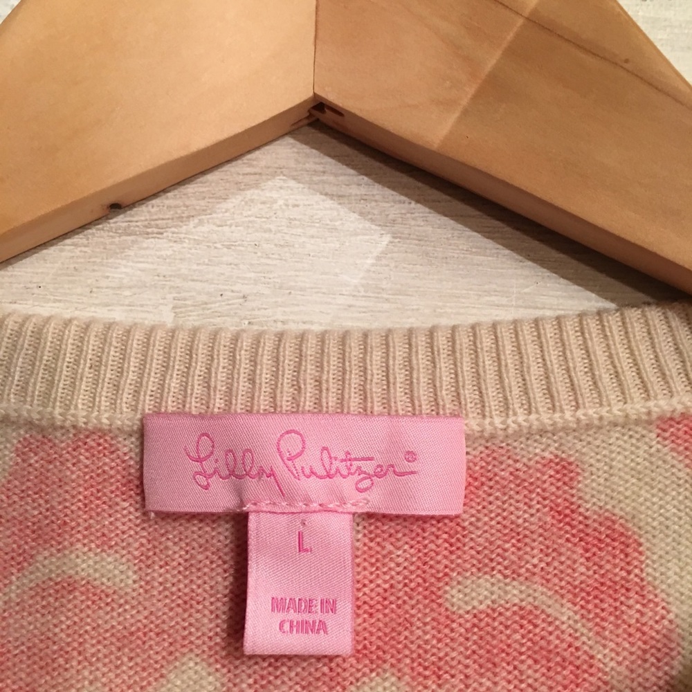 LILLY PULITZER - Cashmere Cardigan Sweater - Picture 5 of 7